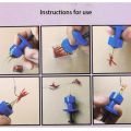 Red Worm Feeding Device Earthworms Red Worms Live Maggots Quick Feeding Hook Clip Simple Operation Not Dirty Hands. 