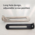 Adjustable Angle Code Metal, 90 Degree L-Shaped Right Angle Bracket, Hardware Fittings, Fixed Furniture Connectors.