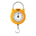 Clock Shape Hanging Weight Scale Food Weighing Scale with Hook Digital Crane Scale for Farms Hunting Fishing Shopping. 