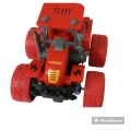 Ultimate Off-Road Thrills: Red Farm Monster Truck - Friction Power Fun for Children. 