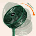Telescopic folding chargeable fan. 