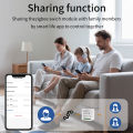 1/2/3 Gang Tuya ZigBee 3.0 Breaker Smart Switch 110V 220V Smart Home Relay Module Smart Life Voice Control For Alexa  Home. 
