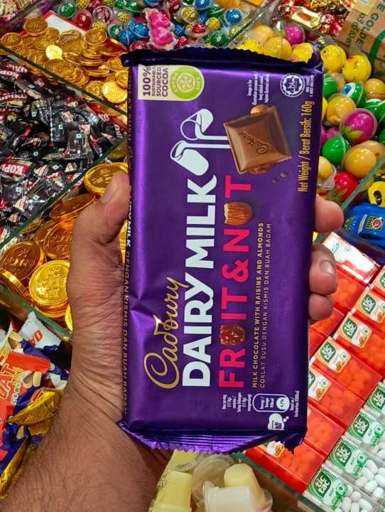 "Cadbury%20Dairy%20Milk%20Chocolate%20%E2%80%93%20160g%20%7C%20Original%20Imported"%20-%20Image%206