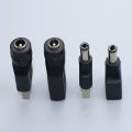 JCD DC Plug 5.5*2.1mm to USB Female Male Jack Socket DC 5.5x2.1mm 5V Power Adapter Charging Converter For Laptop PC. 