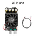 ZK-6001 DC18-50V Active Subwoofer Pure Post Amplifier Board Low-Pass Filter Mono 600W Frequency Volume Adjustment TPA3225. 