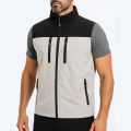 Men's Lightweight Softshell Vest with Zipper Pockets Windproof Sleeveless Jacket for Hiking Golf Outdoor Outwear Windbreaker. 