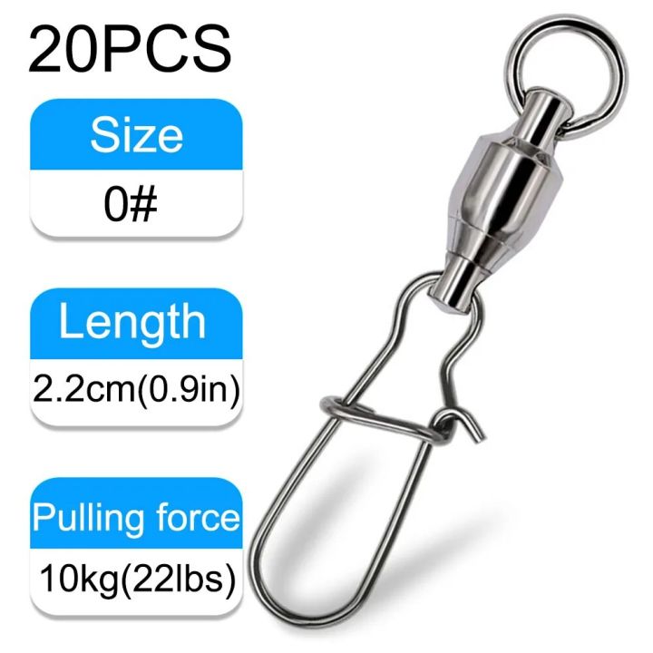 GOBAIT%2020PCS%20Swivel%20Snap%20Connector%20Pin%20Ball%20Bearing%20Rolling%20Ring%20Buckle%20Kit%20Pesca%20Lure%20Line%20Connect%20Cross%20Lock%20Fishing%20Tools%20-%20Image%208
