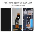 For Tecno Spark Go 2024 BG6 For Tecno Spark Go 2022 2023 KG5 BF7n LCD Display Touch Screen Digitizer Assembly Replacement. 