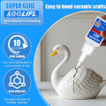 1PC 401 Glue Instant Fast Adhesive 20g Stronger Super Glue Multi-Purpose Fix HOT Super Strong Liquid Colorless Adhesive Glue DIY. 