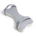 Multifunctional leg clamp pillow soft slow rebound memory cotton sleep pad foot pillow to maintain leg knee and hip curves. 