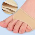 Silicone Gel Metatarsal Pads Forefoot Cushion Inserts Shock Absorbing Shoe Pads for Women Pain Relief. 