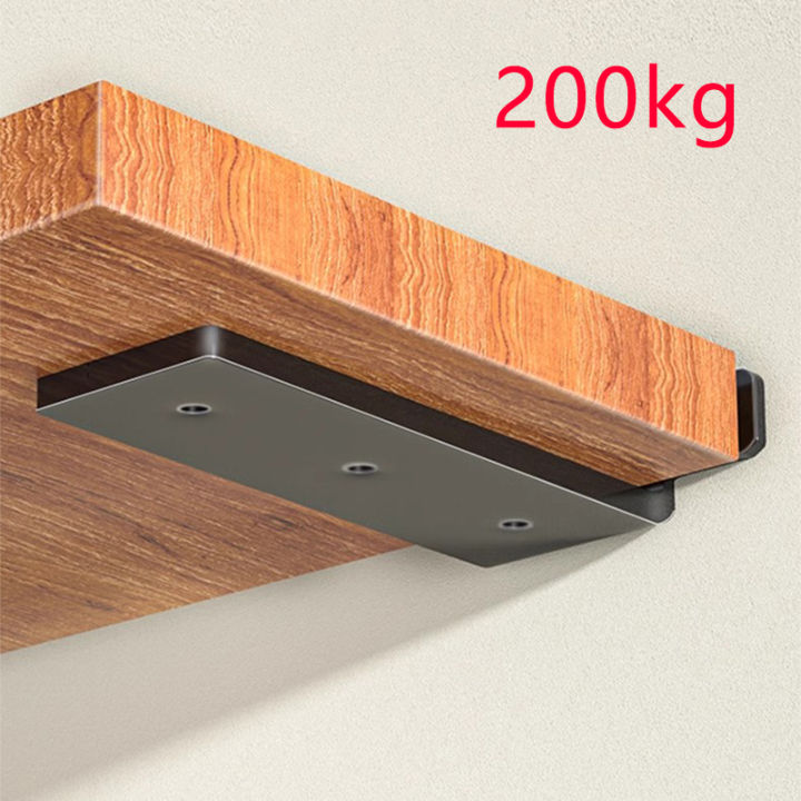 200kg%20Bearing%20Capacity%20Suspended%20Tripod%20Brackets%20Wall%20Shelf%20Support%20Hidden%20Wall%20Fixed%20Partition%20Storage%20Rack%20Shelves%20-%20Image%202