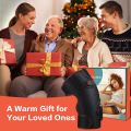 Electric Heating Vibration Knee Joint Leg Pad Brace Massage Therapy Pain Relief. 