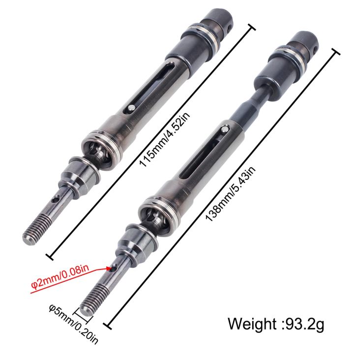 RC%20CVD%20Drive%20Shaft%20Set%20-%20Steel%20Front%20&%20Rear%20Axles%20for%20Traxxas%201/10%20Slash%204X4%20Rustler%20Stampede%204X4%20VXL%20Upgrade%20Parts%20-%20Image%202