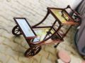3 Step Tea Trolley Wooden Made with Sheesham wood. 