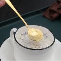 8PCS Flower Spoon Set Small Teaspoon Coffee Spoon Cute  Stainless Steel Teaspoons Milk Stir Tool for Fruit Honey Dinnerware Set. 