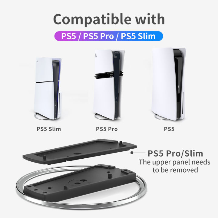 Portable%20Metal%20Vertical%20Stand%20for%20PS5%20Slim/Pro%20Digital%20Disk%20Version%20Anti-Slip%20Base%20Holder%20for%20PS5%20Pro%20Console%20Accessories%20-%20Image%202