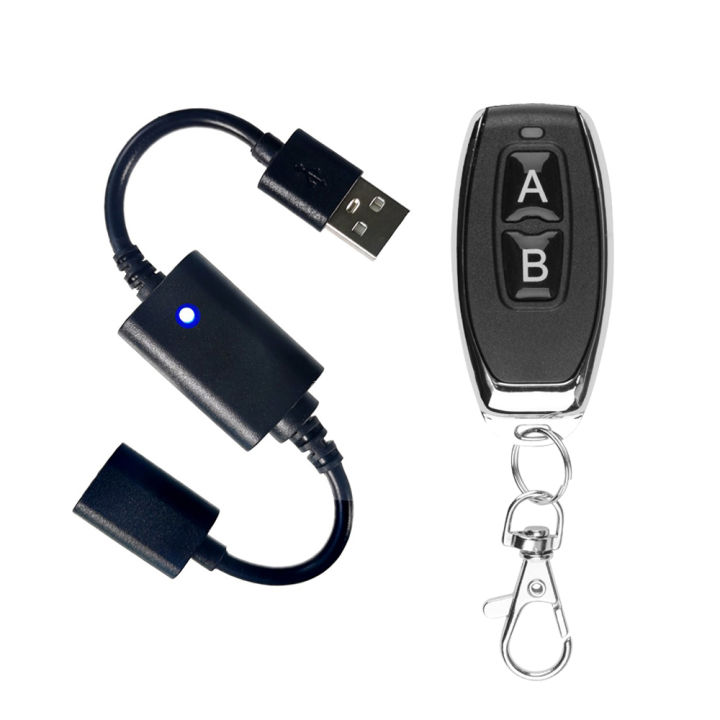 DC 5V USB Wireless RF Remote Control Switch Driver Power ON OFF For LED ...
