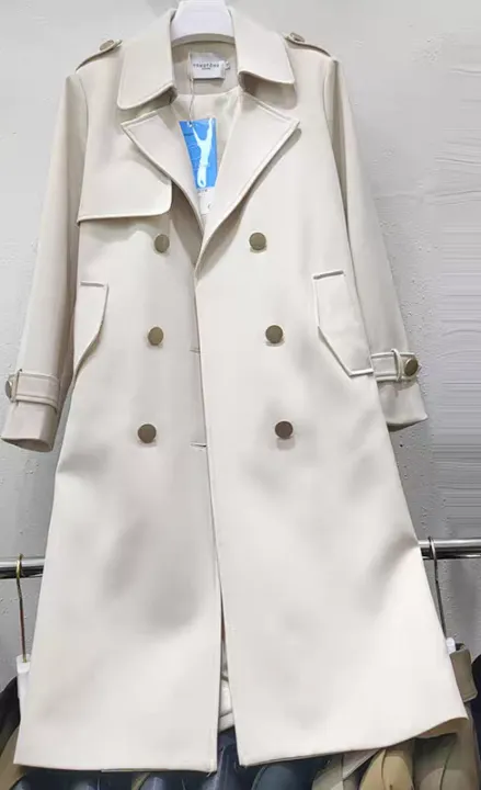 Loose%20Khaki%20Style%20Medium%20Long%20Thin%20Women's%20Trench%20Coat%20Free%20Size%20Casual%20Outerwear%20for%20Spring%20and%20Fall%20-%20Image%202