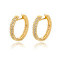 Round Hoop Earrings For Women Gold Color Stainless Steel Earrings 2026 Trend New Wedding Band Couple Jewelry Freeshipping Items. 