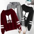 BTS hoodies with signature and any logo style. 