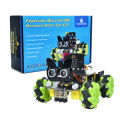 Keyestudio Micro bit 4WD Mecanum With Board Robot Car V2.0 With Python Language Programming System For Microbit Smart Car Kit. 