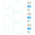 For  Osmo Pocket 4 3 Screen Protector Lens Protector Accessories with Tempered Glass LCD Display Film Scratch Resistant. 