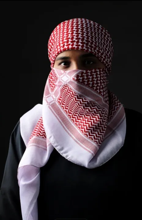 Red%20Printed%20Arab%20Keffiyeh%20Scarf%20&%20Rumal%20-%20Image%202