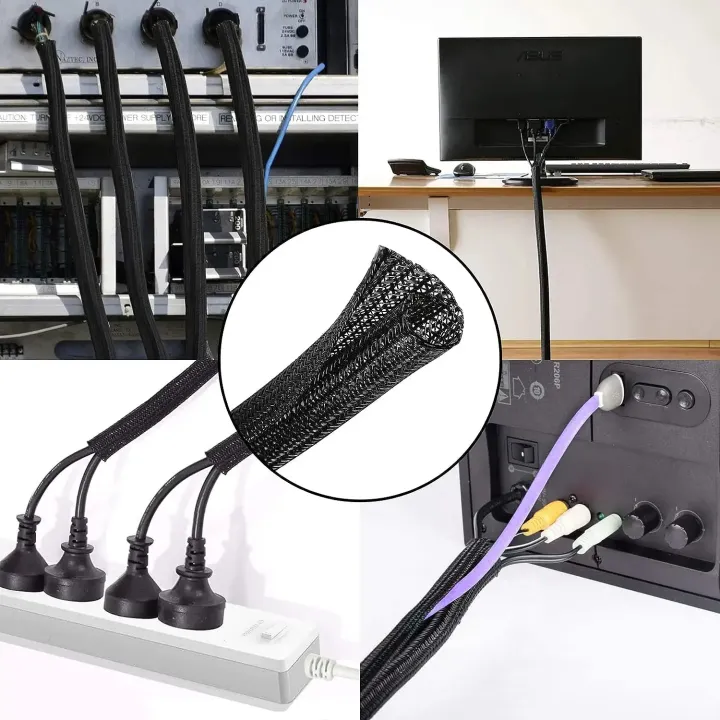 5/1M%20Braided%20Cable%20Sleeve%20PET%20Nylon%20Wrapping%20Cable%20Casing%20Cable%20Sleeves%20Wire%20for%20Desk%20PC%20TV%20Wire%20Protector%20Cable%20Wrap%20Cover%20-%20Image%205