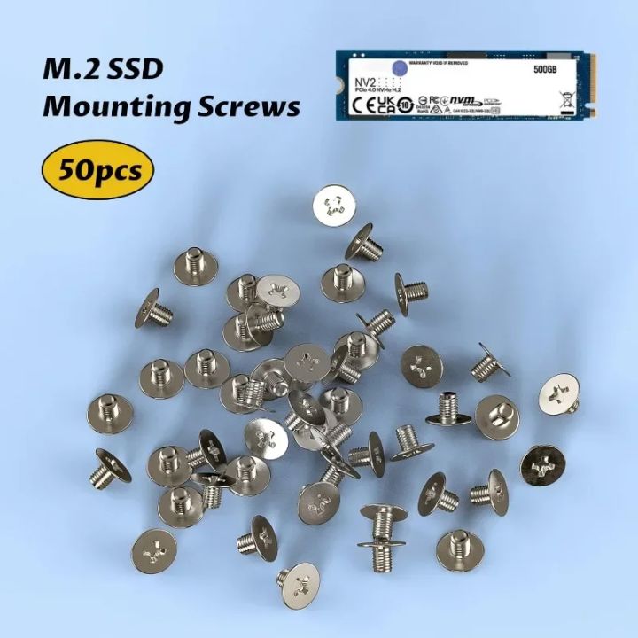 50PCS%20M.2%20SSD%20Screw%20Kit%20with%20Screwdriver%20NVMe%20SSD%20Screws%20for%20PC%20Laptop%20Repair%20Phillips%20Flat%20Head%20Stainless%20Steel%20-%20Image%202