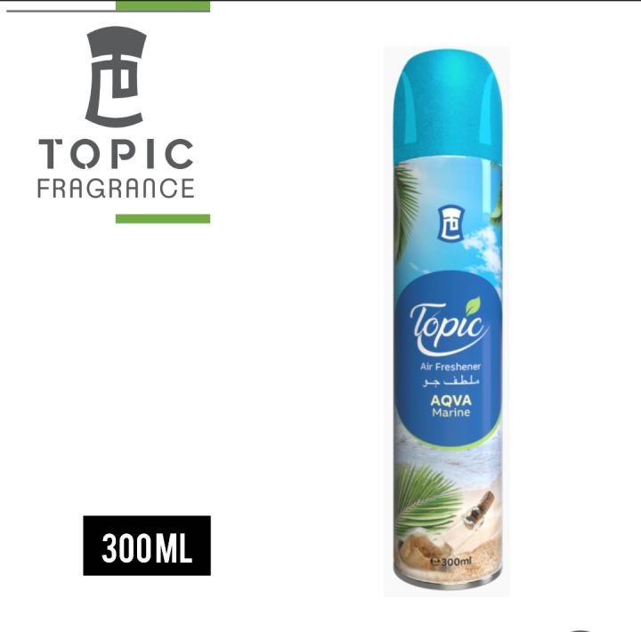 Topic Air Freshener - Aqua Marine - 300ml - Room Spray