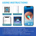 NATFIRE NE7 Smart Visual Ear Sticks Otoscope 1296P Endoscope Wax Removal Tool Earpick Mini Camera Health Care Ear Cleaner. 