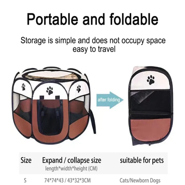 Portable%20Foldable%20Outdoor%20DogTent%20dog%20House%20Portable%20Folding%20Travel%20Pet%20Tent%20Cat/Dog%20Cage%20Easy%20Operation%20Large%20Cat/Dog%20Fences%20-%20Image%207