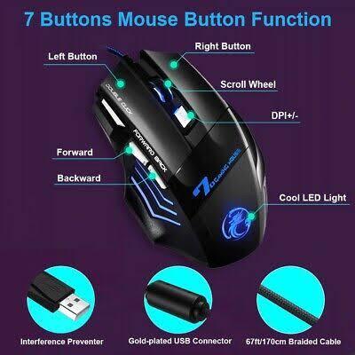 Dark Knight G950 Wired E-Sports Optical Gaming Mouse