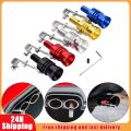 Universal Aluminum Turbo Sound Exhaust Muffler Pipe Whistle Car Blow Off Valve Tip Simulator Whistler. 