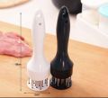 Mini Meat Tenderizer Spring-loaded Meat Tenderizer Meat Chopper w/ 12 Sharp Stainless Steel Blades Meat Chopper, Stainless Steel Blade Mini Meat Tenderizer. 