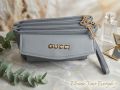 Beautiful Leather Three Zipper and Pocket Long Clutch Wallet Fashion Smartphone Wallet Wristlet Zip Wallet for Women. 