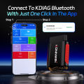 KONNWEi Car OBD2 Scanner Bluetooth Connection APP Control EPB/DPF/OiL/BMS Reset Function Fault Code View Car OBD Diagnostic Tool. 
