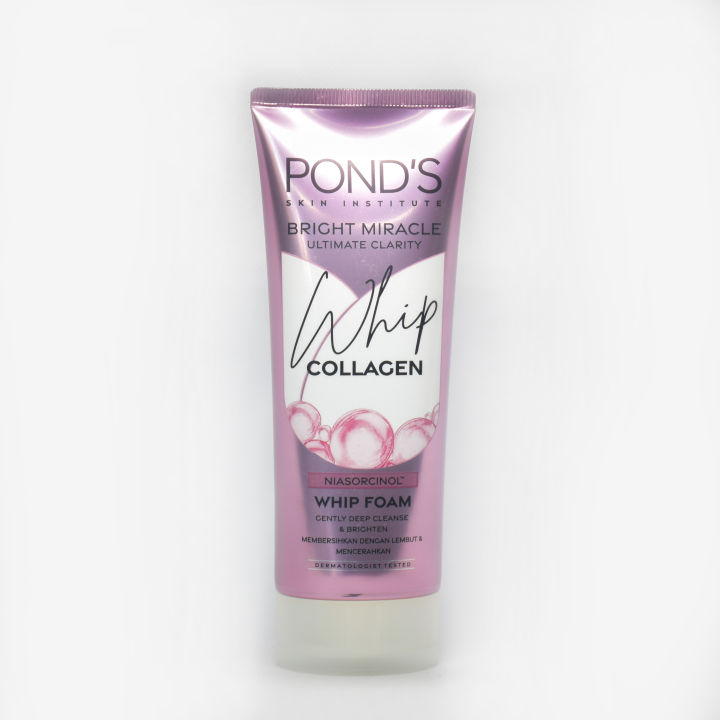 Pond%E2%80%99s%20Face%20Wash%20%E2%80%93%20Whip%20Collagen%20Pink%20%E2%80%93%20Hydrating%20&%20Brightening%20Foam%20Cleanser%20%E2%80%93%20100g%20-%20Image%202