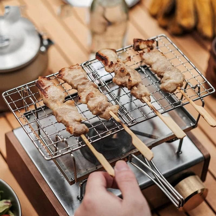 Stainless%20Steel%20Foldable%20Portable%20Toaster%20Rack%20for%20Camping%20Hiking%20and%20Picnics%20Versatile%20Baking%20Wire%20Rack%20Outdoor%20Use%20-%20Image%203
