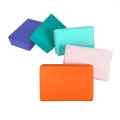 1pc High Density Yoga Foam Blocks Non-slip Solid Color Yoga Balance Fitness Dance Supplies For Yoga Pilates And Meditation. 