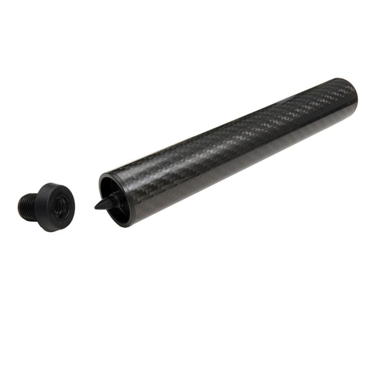 8 Inch Carbon Fiber Extension Rod for Predator Poison Cue Stick – Extended Bumper & Lightweight Design | High-Performance Billia