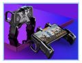 Original 100% K21 pugb helper 4 inch connect game Holder peace elite fast button shooting controller for PUBG rules of survival game trigger joystick game for iOS Android phone. 