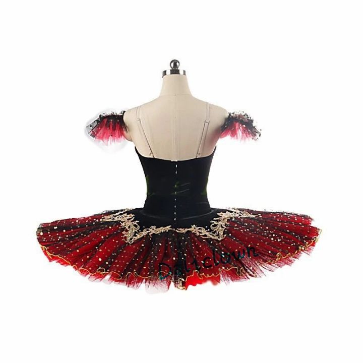Black%20Red%20Professional%20Tutu%20La%20Esmeralda%20Performance%20Ballet%20Tutu%20Platter%20Pancake%20Tutu%20Dress%20Girls%20Kids%20Ballerina%20Party%20Costume%20-%20Image%203