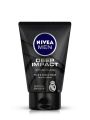 Nivea Men Deep Impact Intense Clean for Beard & Face Wash with Black Carbon 50g. 