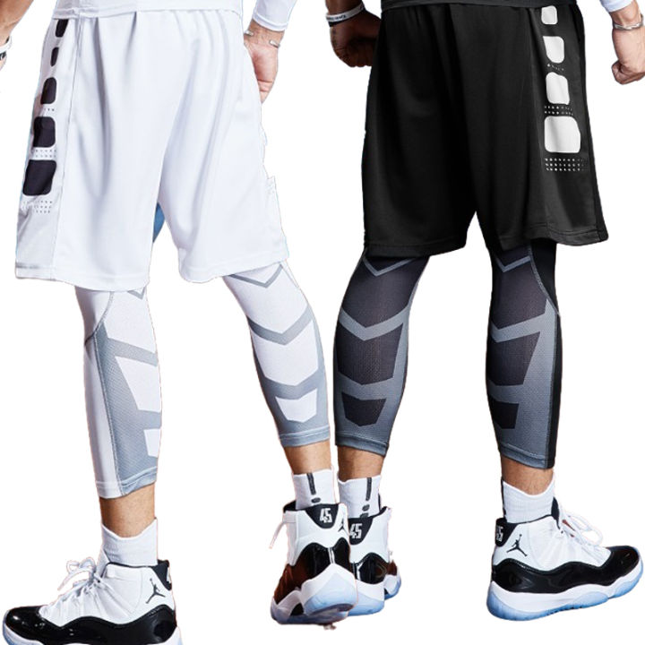 Men's%20Sports%203/4%20Cropped%20Pants%20Gym%20Running%20Leggings%20Male%20Joggings%20Elastic%20Compressions%20Sweatpant%20Football%20Basketball%20Trousers%20-%20Image%204