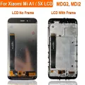5.5" LCD Display For XIAOMI Mi A1 LCD Touch Screen Digitizer With Frame Assembly For XIaomi Mi 5X LCD MDG2 MDI2 LCD Screen. 