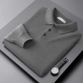 Autumn Mens Long Sleeve Button Knit Pullover Sweater Casual Woolen Polo Sweater Winter Classic Shirts Warm HeavyWeight Outerwear.