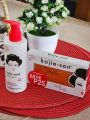kojic san soaps and bodylotion. 