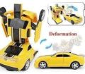 Car to Robot Converting Toys with Light and Sound for Children Indoor/Outdoor Play Toys for Kids. 